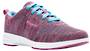 Propet Washable Walker Evolution Berry and Blue Walking Shoe WCS012M in a WD and 2E width